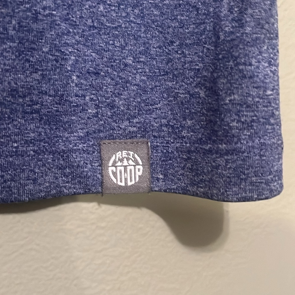 REI Co op short sleeve crew neck shirt purple marble color women’s size small - Picture 4 of 5